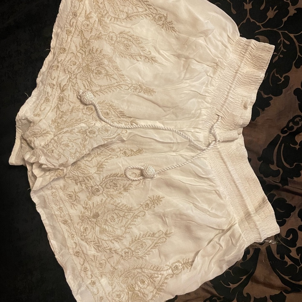 White shorts